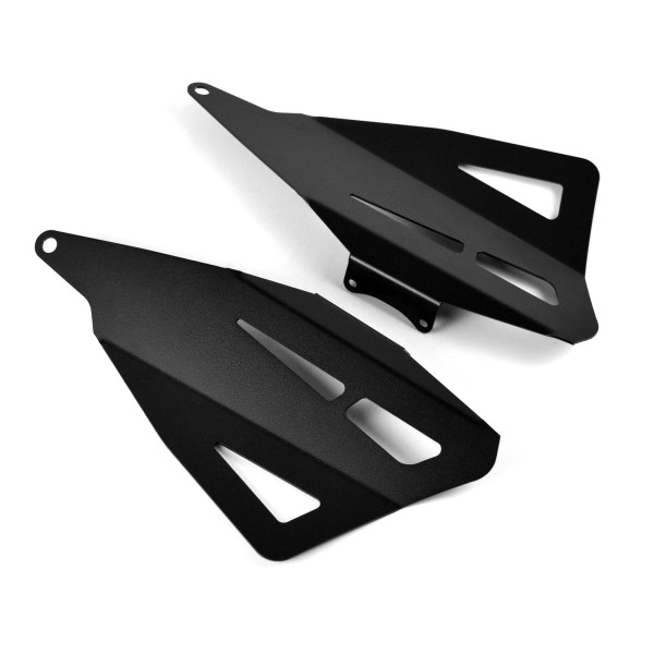 Pyramid Plastics Pyramid aluminium infill panels | matte black | yamaha mt-09 2021>2023
